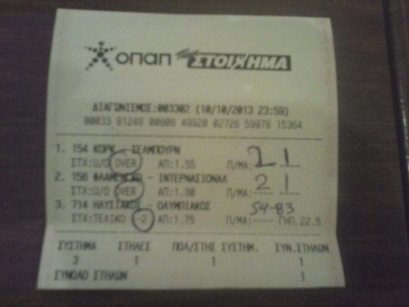 ΤΑΜΕΙΟ "Ο ΤΑΡΙΦΑΣ" 10.10.2013